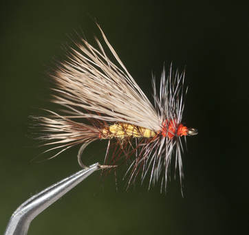 Olive Quill Classic Winged River Still Water Trout Fly Fishing Wet Flies Size 12